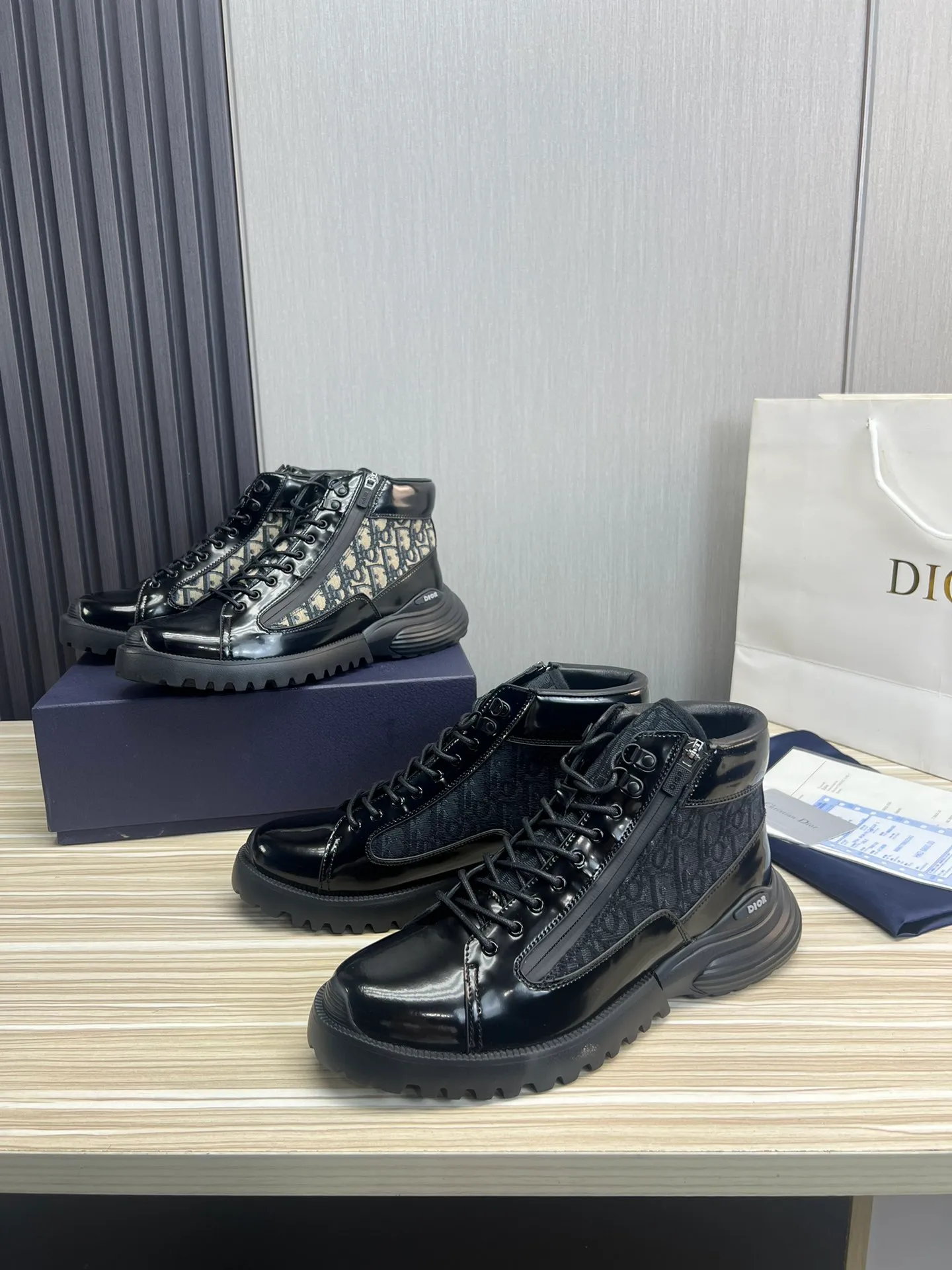 Men's men's shoes💰640💰 Dior men's business casual leather shoes👞all made of imported original brand leather, just to create a more comfortable wearing experience, upper: original cowhide splicing➕imported sheepskin lining, original non-slip and wear-resistant rubber outsole✔️36-45 (45 non-returnable)